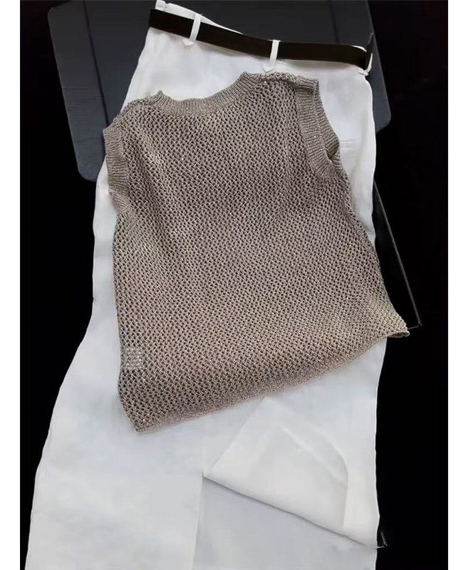 【セットアップ】〈summer knit〉スカートセット