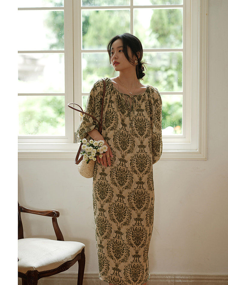 -oriental-リラクシーワンピース