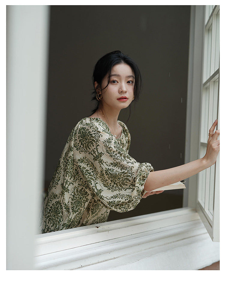 -oriental-リラクシーワンピース