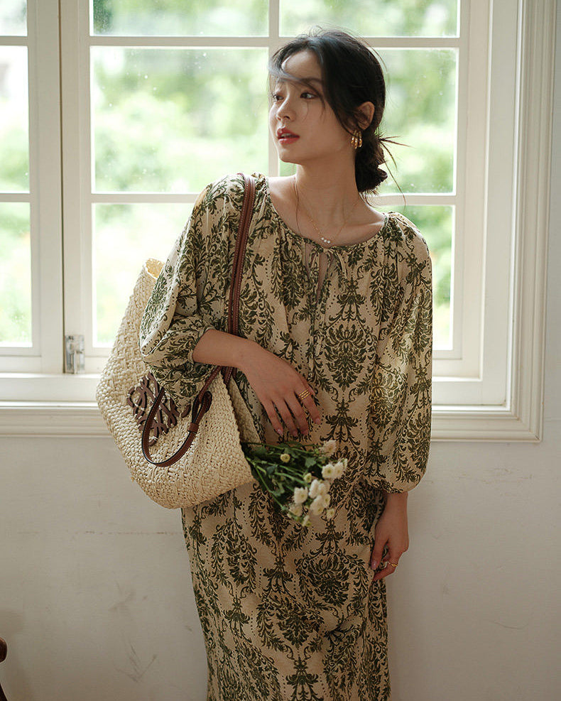 -oriental-リラクシーワンピース