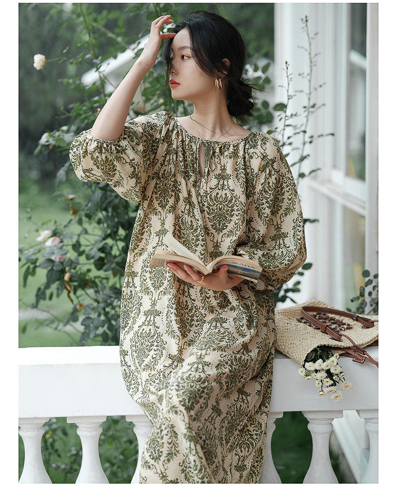 -oriental-リラクシーワンピース