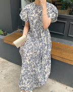-Royal-ロイヤルフラワーワンピース