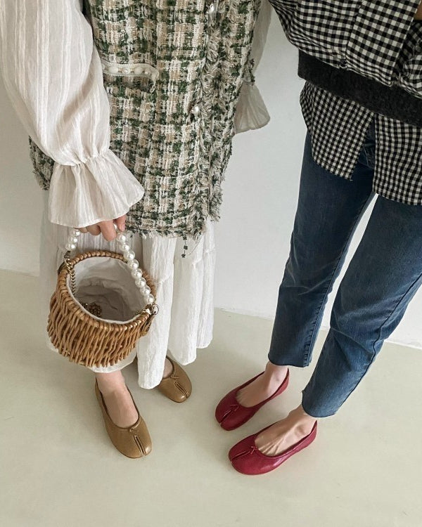 ”tabi” ballet shoes-足袋バレエシューズ-