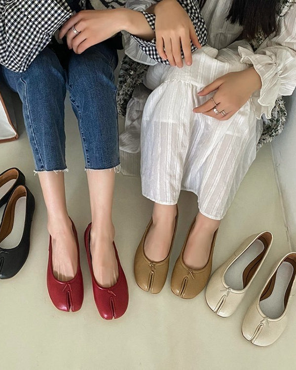 ”tabi” ballet shoes-足袋バレエシューズ-
