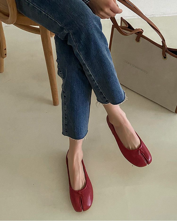 ”tabi” ballet shoes-足袋バレエシューズ-