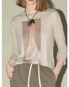 【COCOBELLA】プリントTee-MODE-