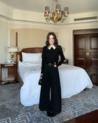 バイカラー ニットトップス