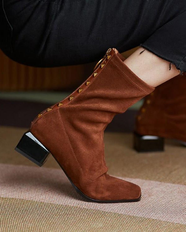 バックスタッズ ショートブーツ