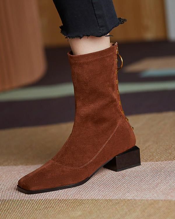 バックスタッズ ショートブーツ