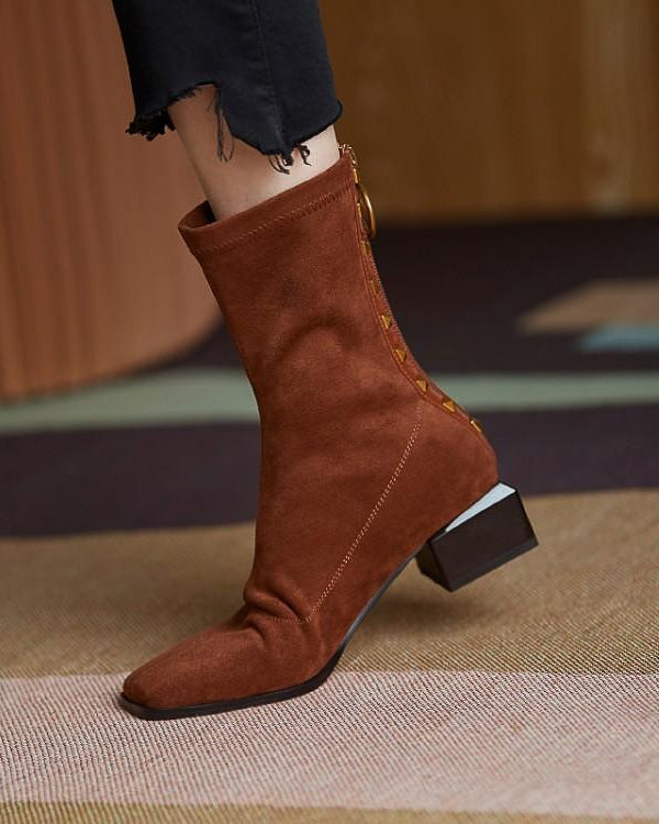 バックスタッズ ショートブーツ