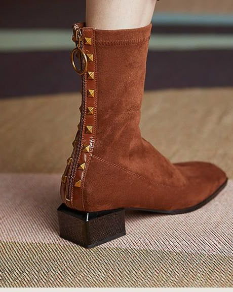 バックスタッズ ショートブーツ