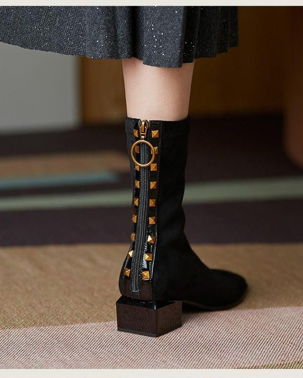 バックスタッズ ショートブーツ