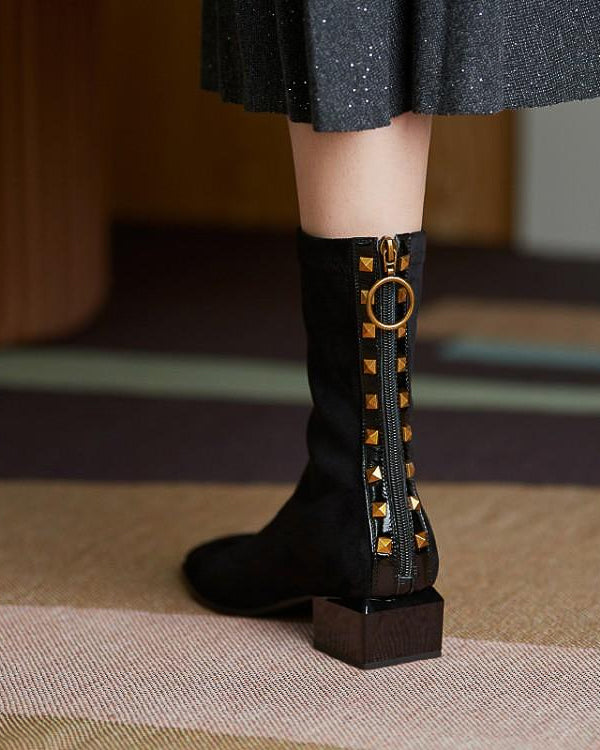 バックスタッズ ショートブーツ