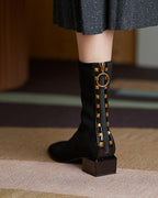 バックスタッズ ショートブーツ