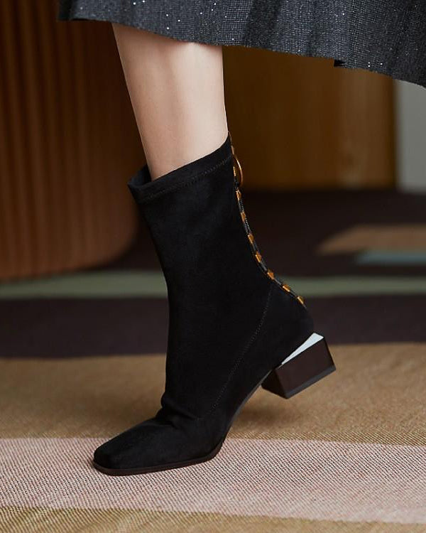 バックスタッズ ショートブーツ