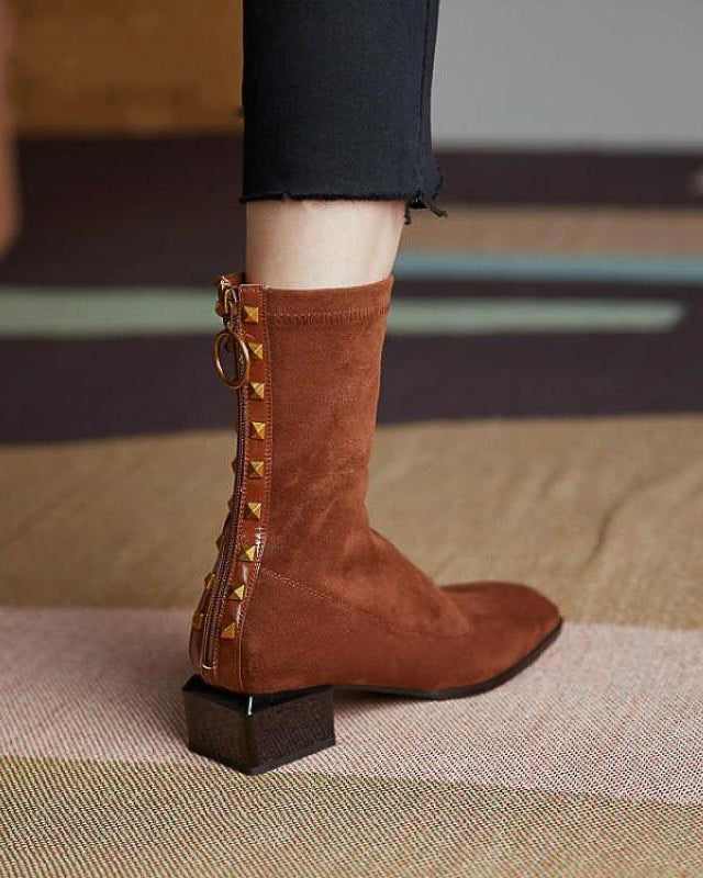 バックスタッズ ショートブーツ