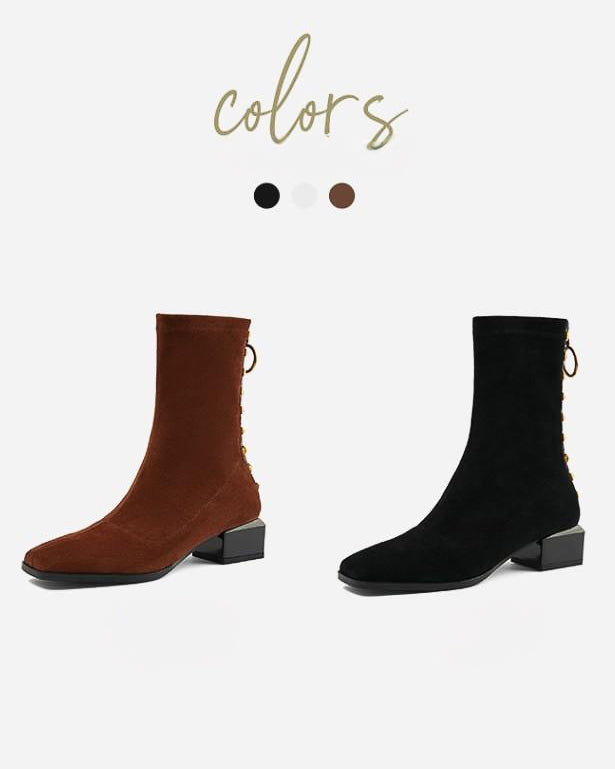 バックスタッズ ショートブーツ