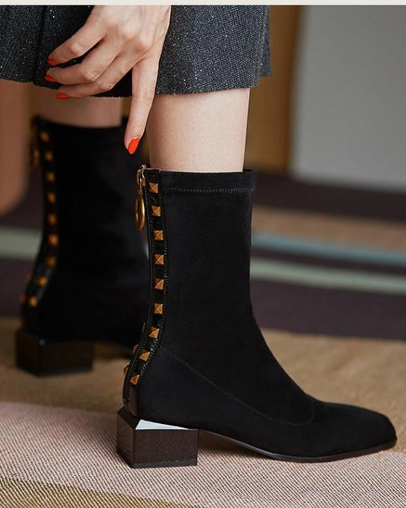 バックスタッズ ショートブーツ