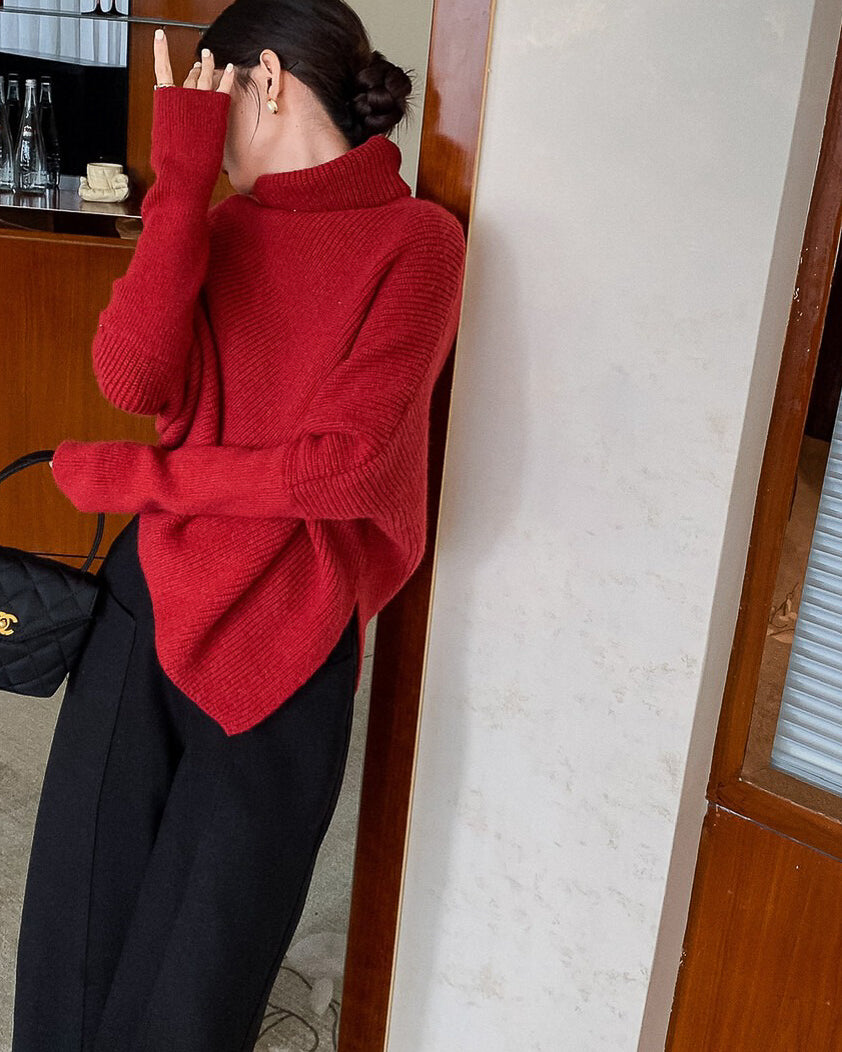 ドルマンスリーブニット〈３color〉