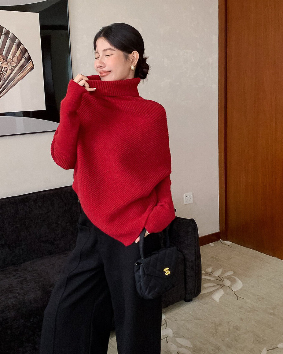 ドルマンスリーブニット〈３color〉