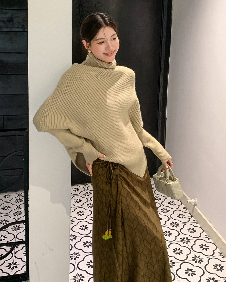 ドルマンスリーブニット〈３color〉