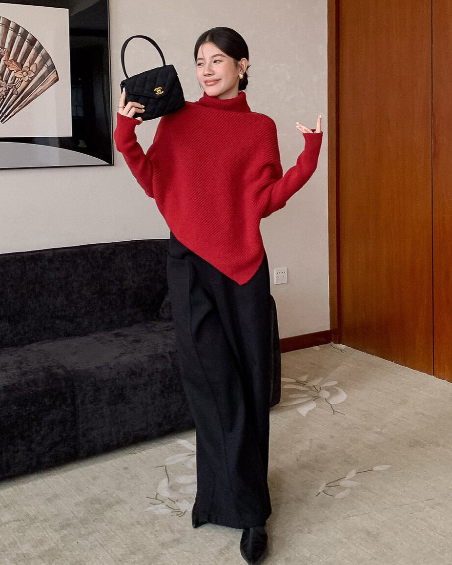 ドルマンスリーブニット〈３color〉