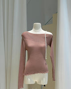 ワンショルダートップス