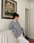 レースインナー&パールニット〈2color〉