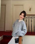 レースインナー&パールニット〈2color〉