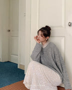 レースインナー&パールニット〈2color〉