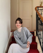 レースインナー&パールニット〈2color〉