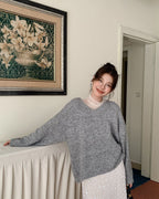 レースインナー&パールニット〈2color〉