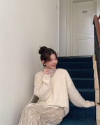 レースインナー&パールニット〈2color〉