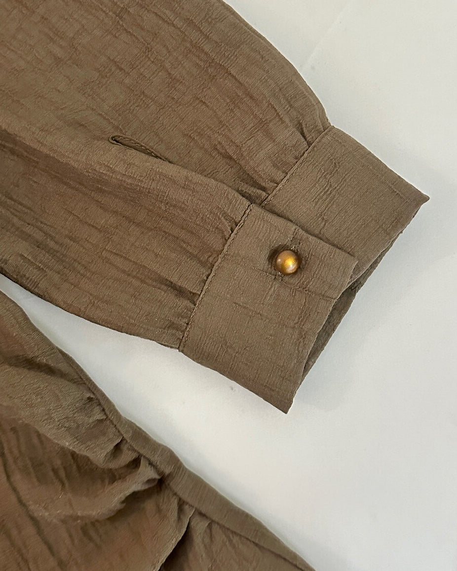 フリル&レース　Vネックブラウス〈2color〉