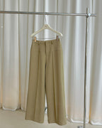 ハイウエストセンタープレスパンツ〈２color〉