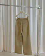 ハイウエストセンタープレスパンツ〈２color〉