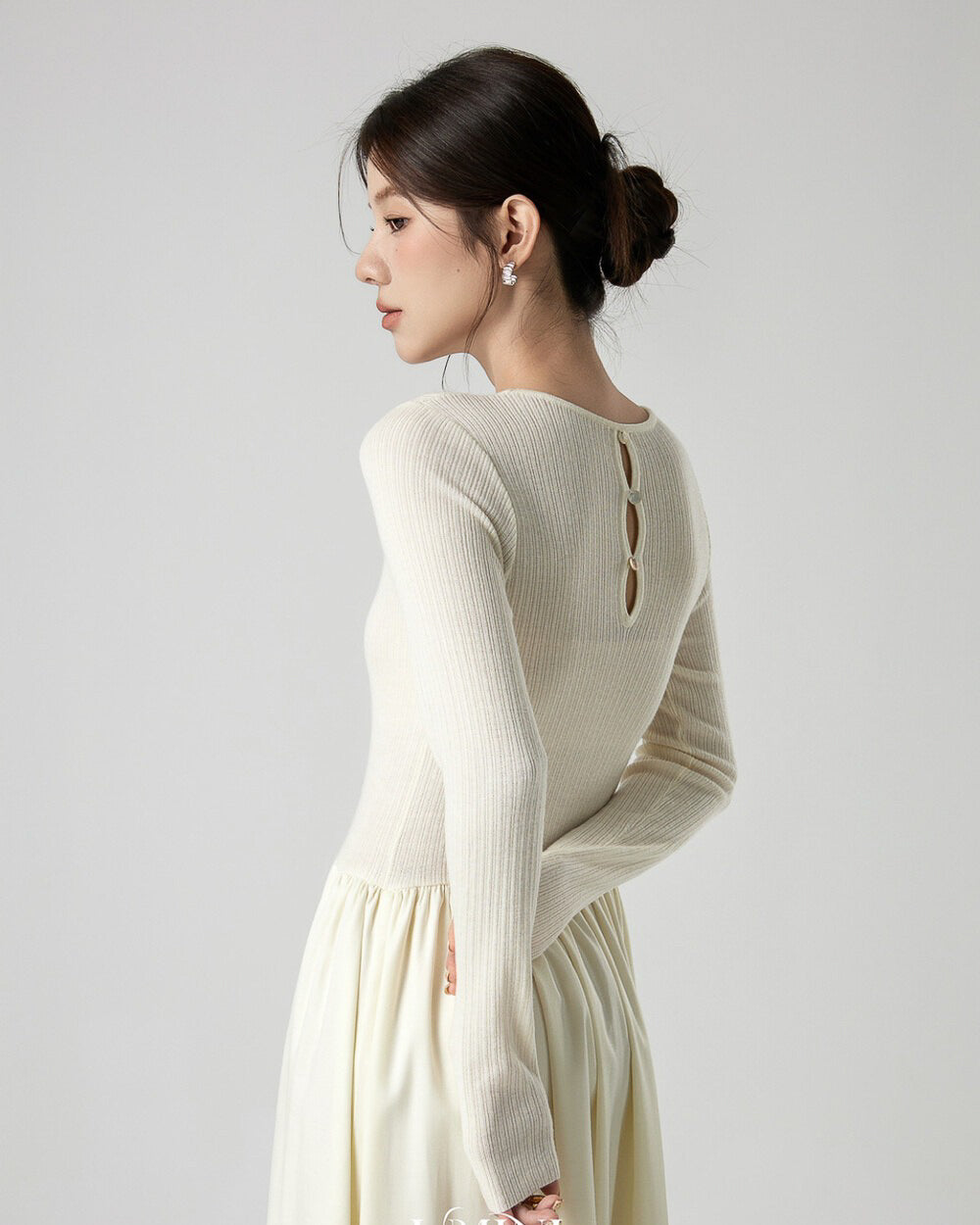 フレアスカートワンピース