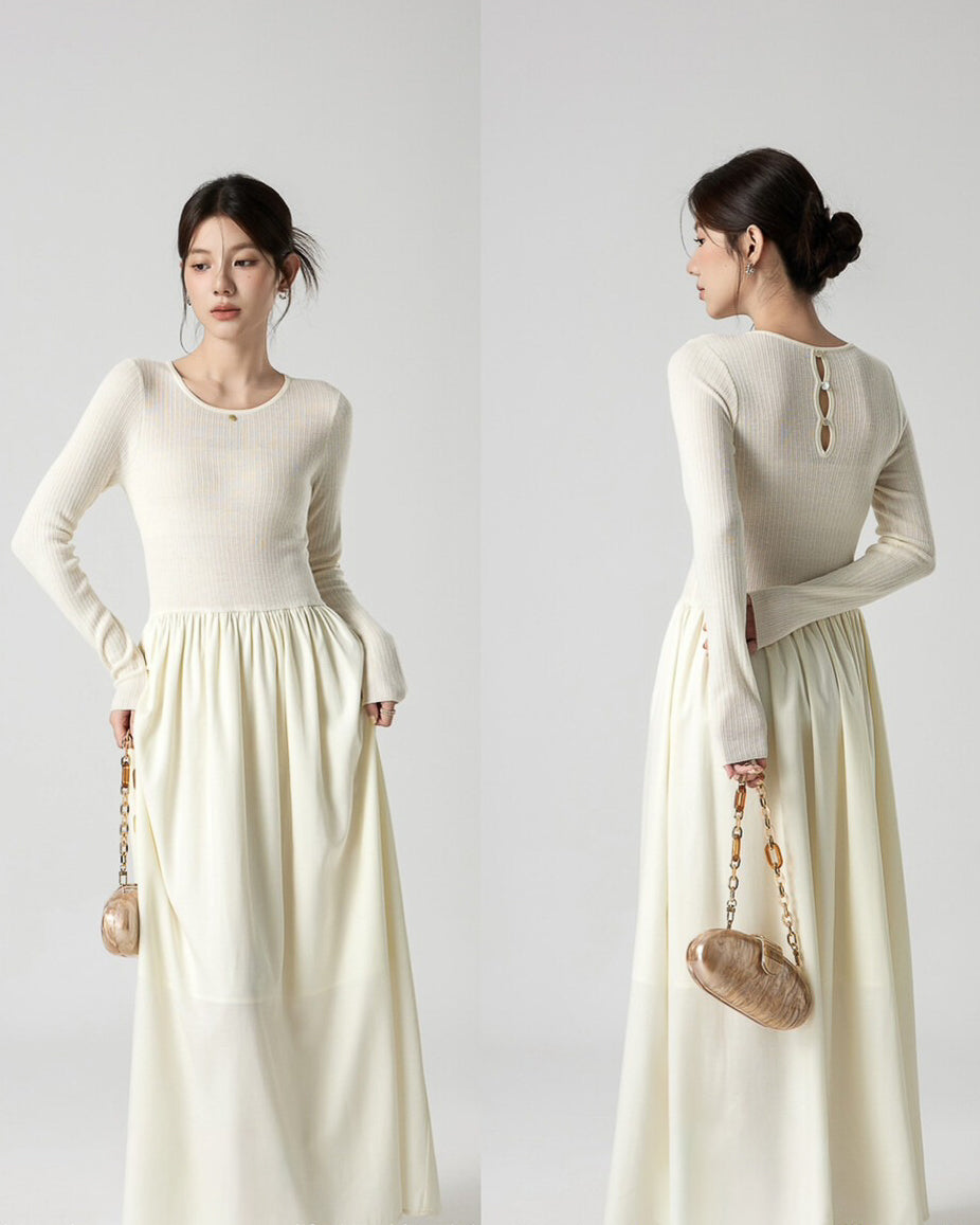 フレアスカートワンピース