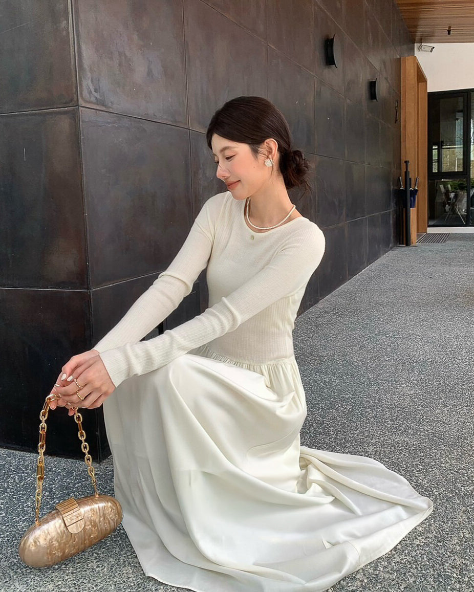 フレアスカートワンピース