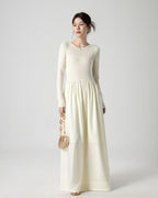 フレアスカートワンピース