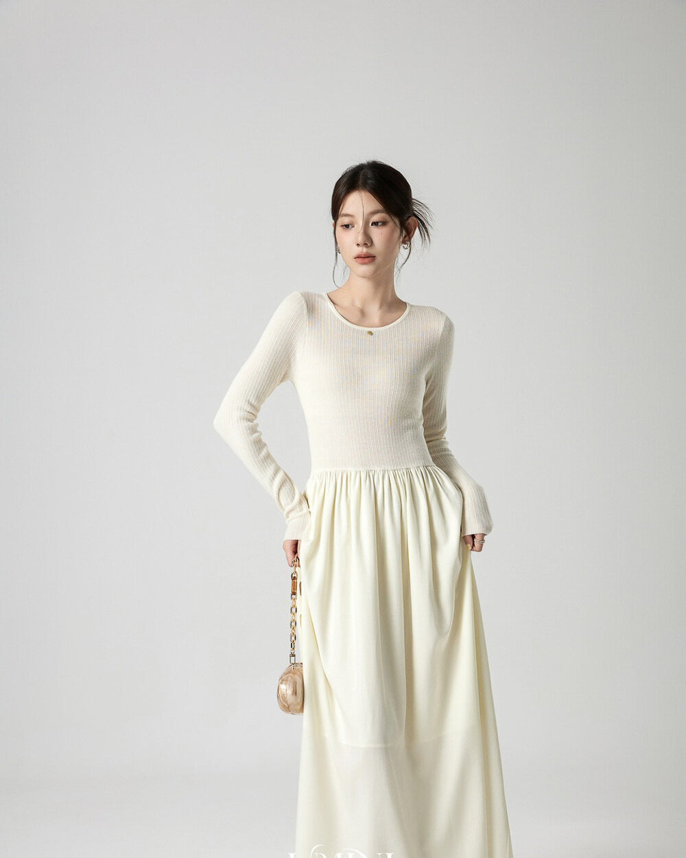 フレアスカートワンピース