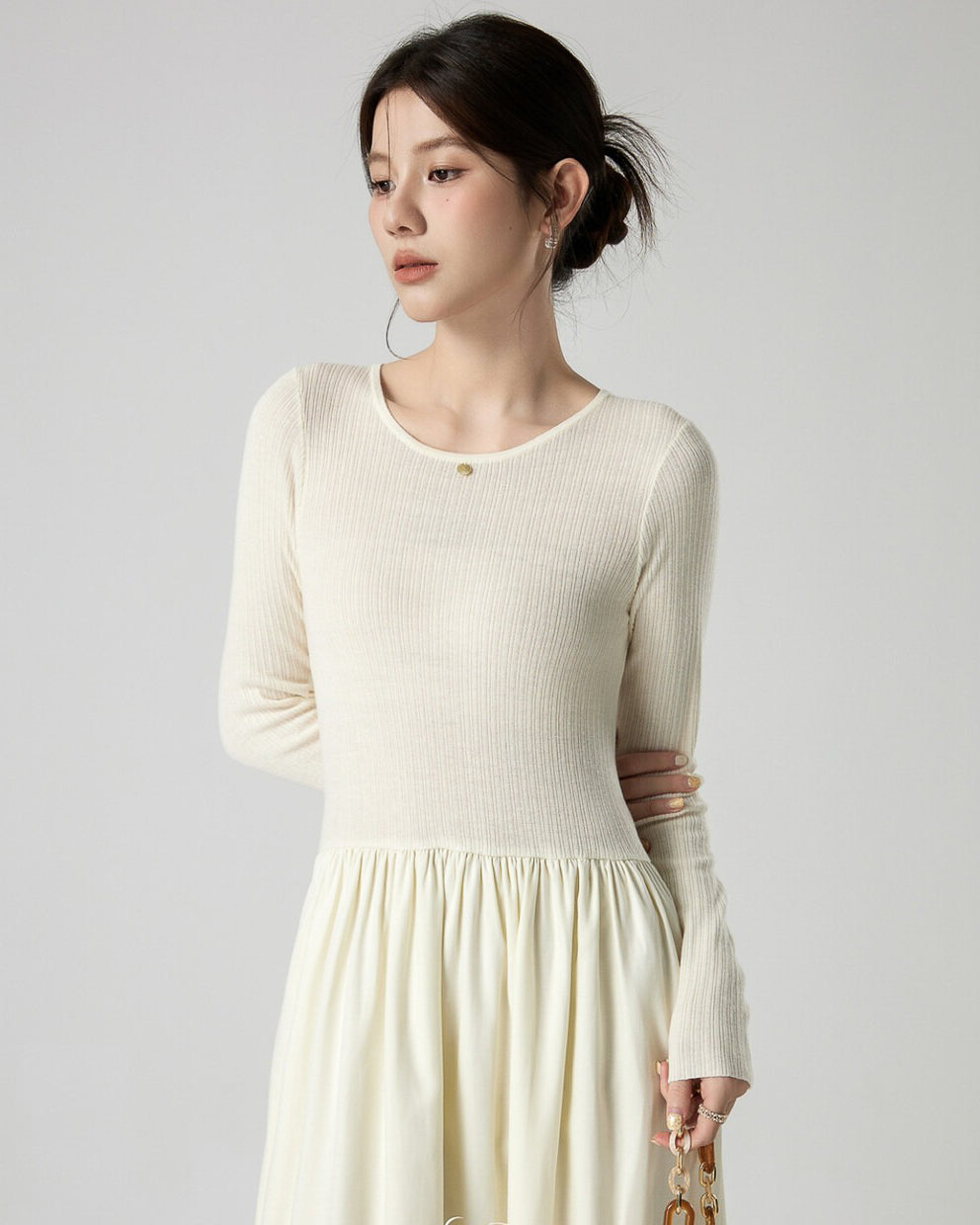 フレアスカートワンピース