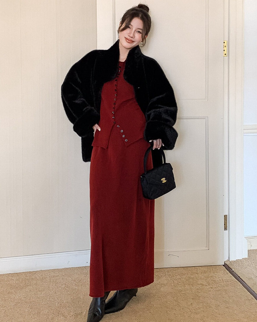 ファーコート〈3color〉