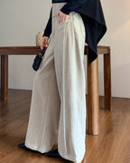ウールデザインフレアパンツ〈3color〉