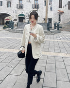 フレンチノーカラージャケット