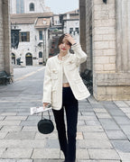 フレンチノーカラージャケット