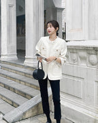 フレンチノーカラージャケット