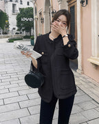 フレンチノーカラージャケット