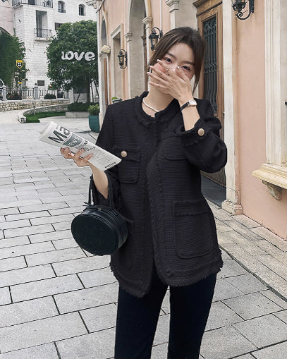 フレンチノーカラージャケット