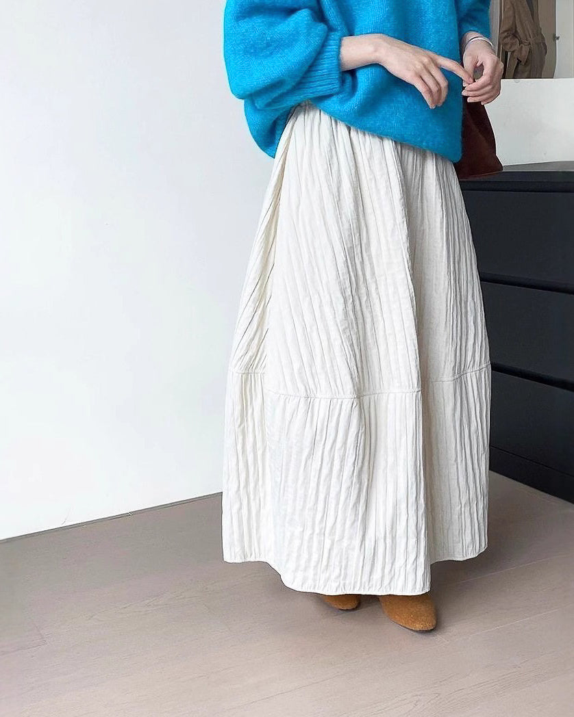 キルティングスカート〈3color〉